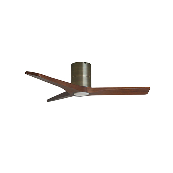 พัดลมเพดาน MR.KEN รุ่น FARO Solid Wood 40" HR LED DC Motor พัดลมมีไฟ ใบพัดไม้แท้ พร้อมรีโมทคอนโทรล
